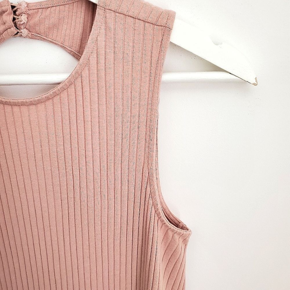 AE Ribbed Pink Dress Size S - Picture 2 of 5